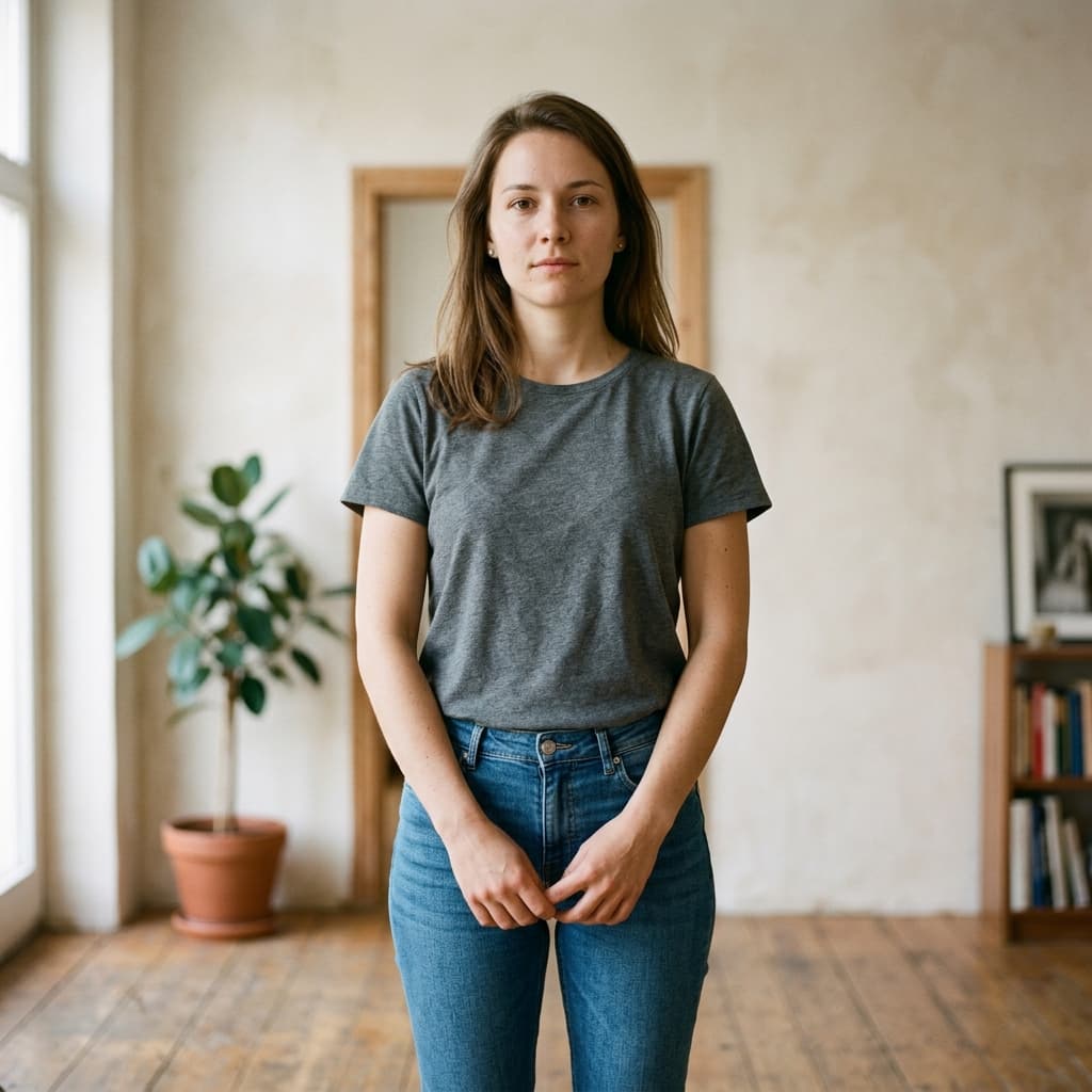 19 y.o. model before